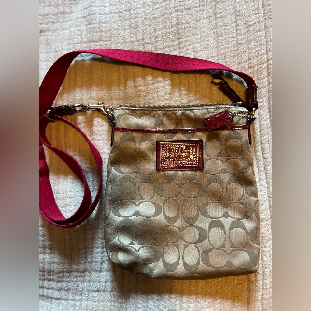 Coach cross body bag